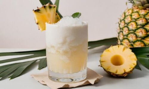 c贸ctel sin licor Virgin Pi帽a Colada
